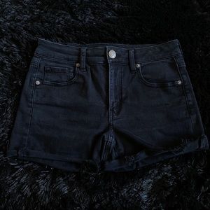 PACSUN BLACK HIGH RISE SHORT